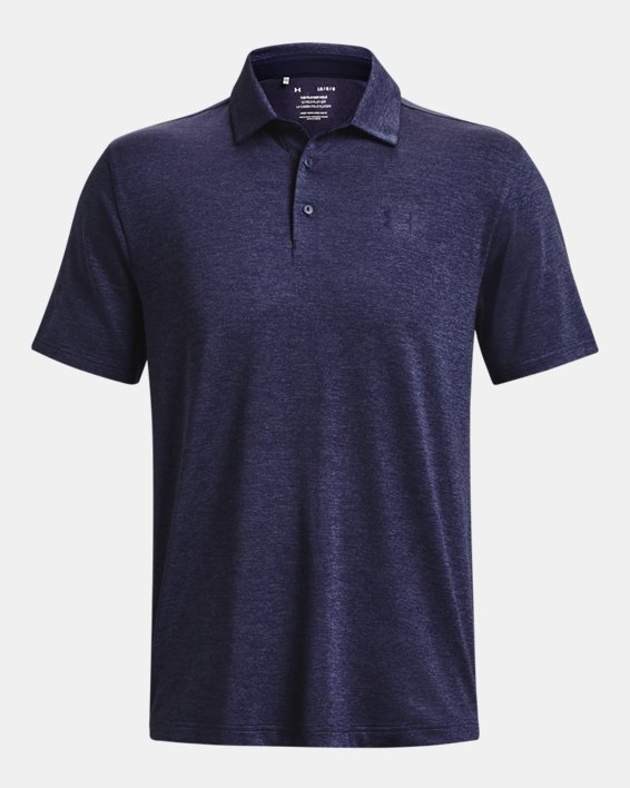 Polo UA Playoff 3.0 pour homme, Blue, pdpMainDesktop image number 4